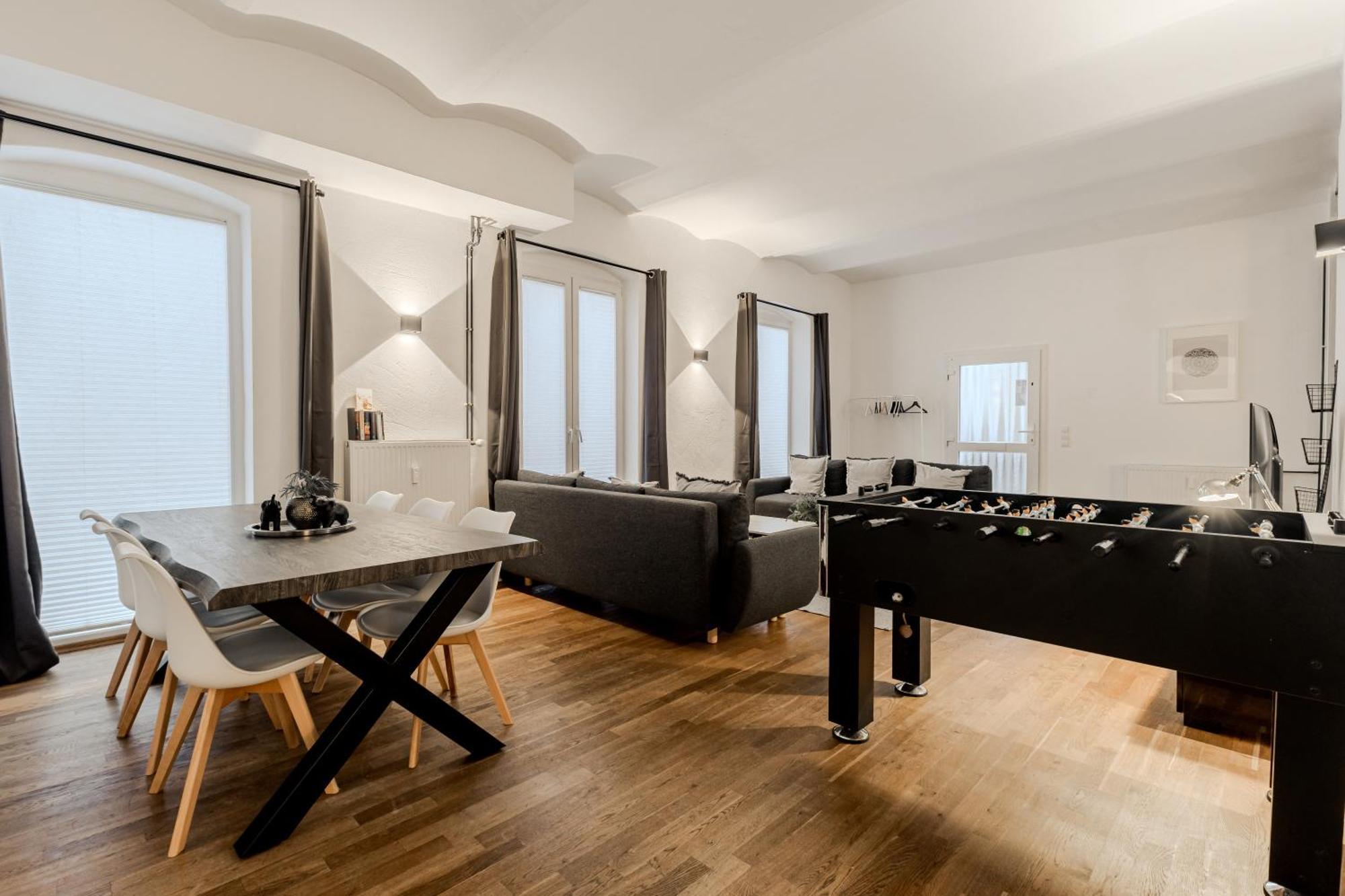 125Qm Loft Nahe Stadt Und Hafen Hambourg Extérieur photo
